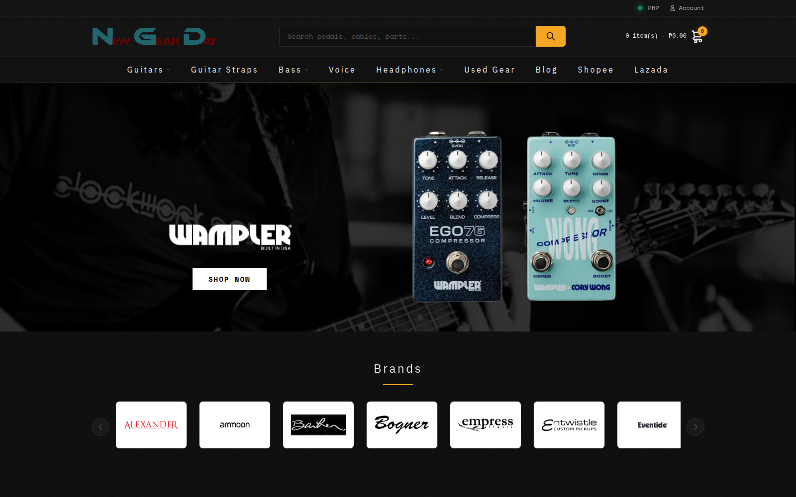 A live storefront running Venta